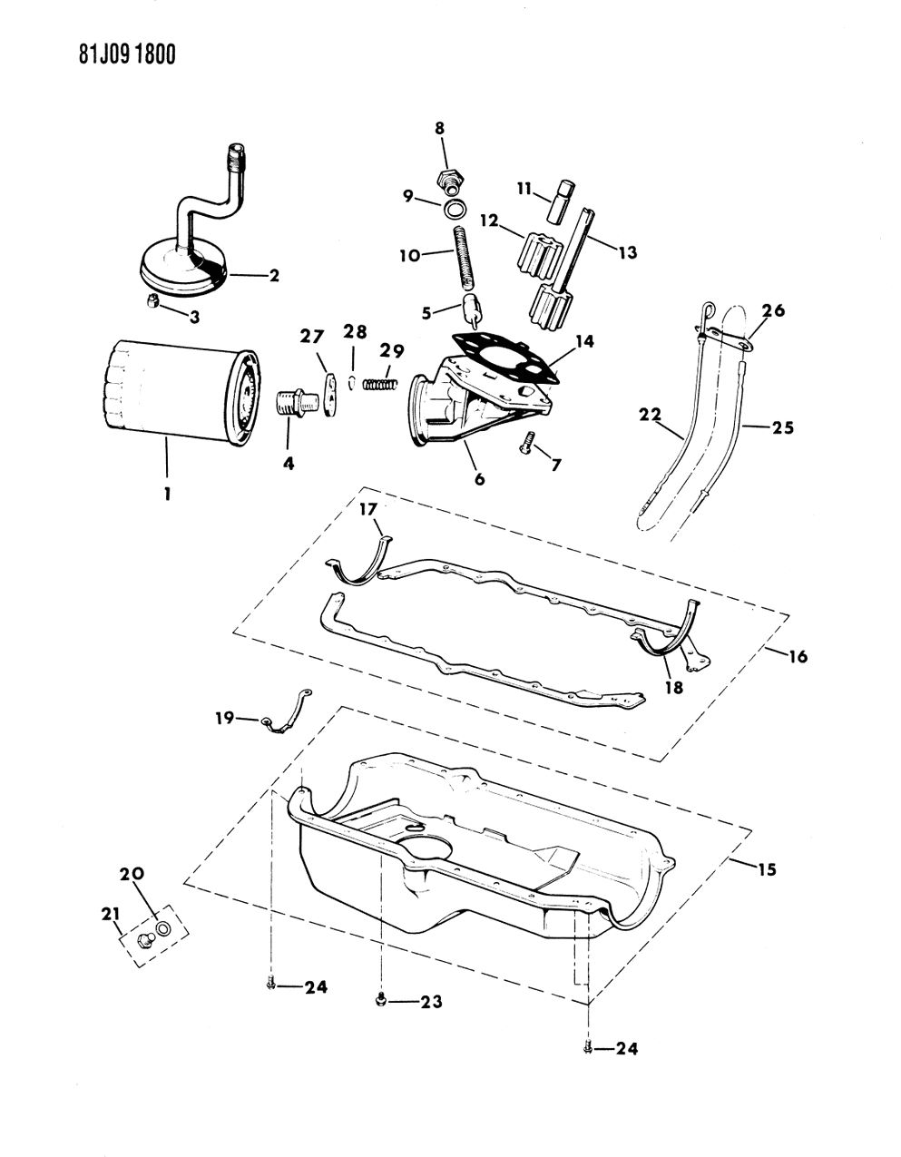 Mopar J3216049 Tube, Oil Pump Inlet