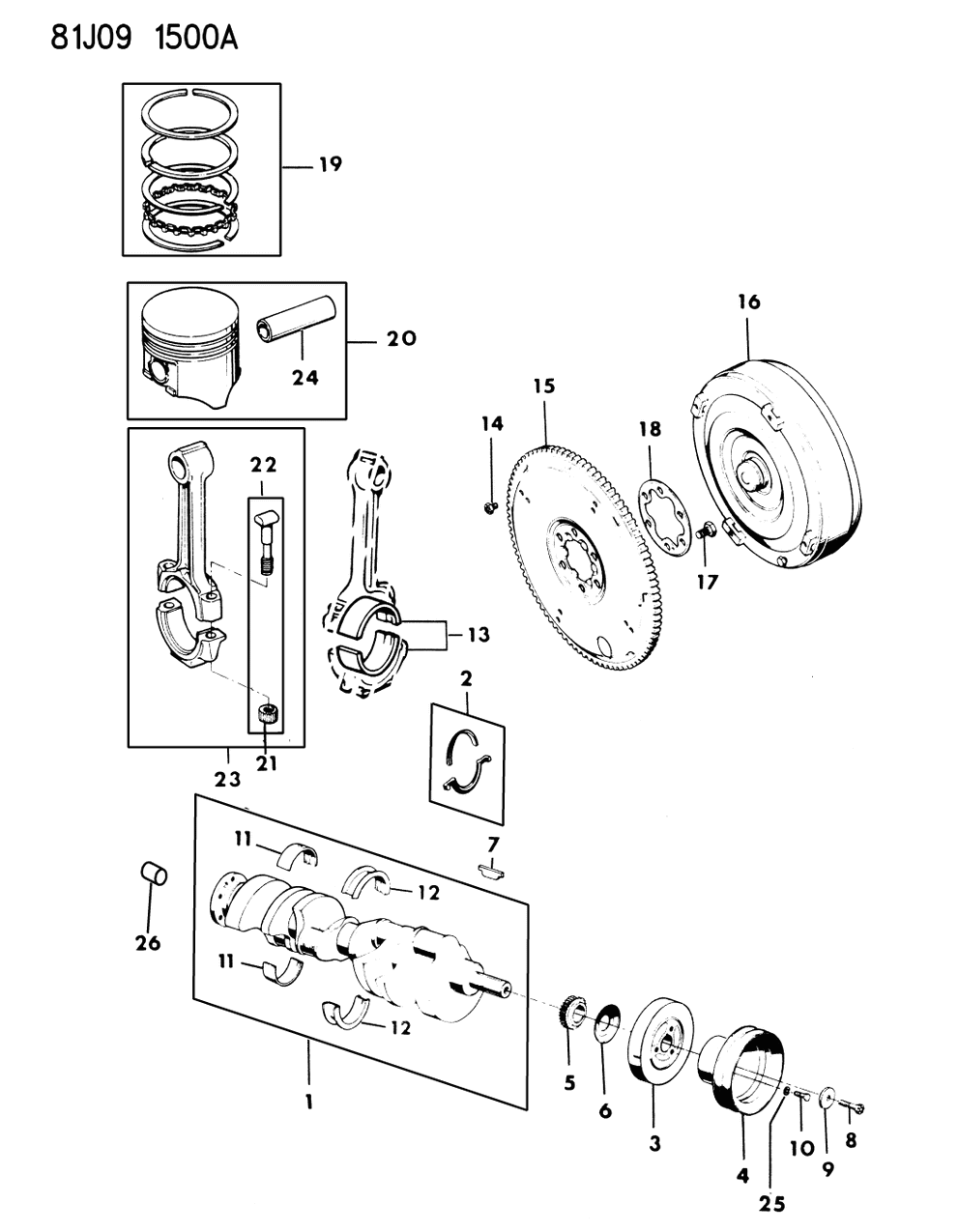 Mopar J8125930 Bearing-Differential