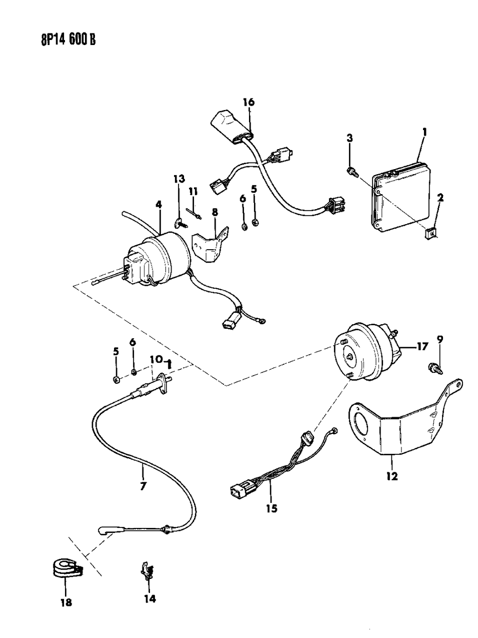 Mopar 36003686 Wire-Jumper SERVO