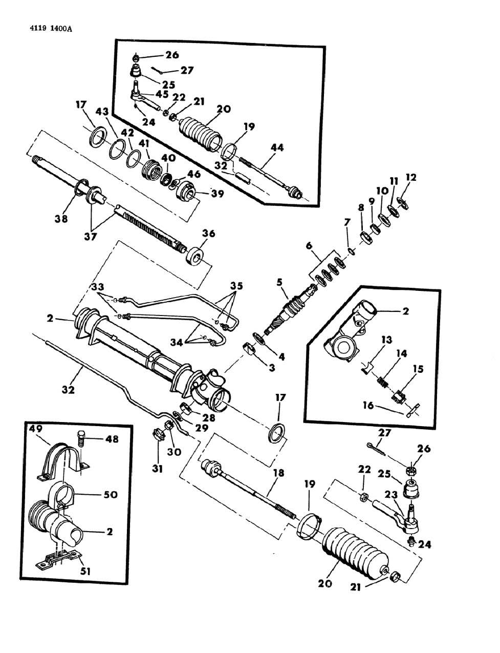 Mopar R0400103 Rack And Pinion Gear