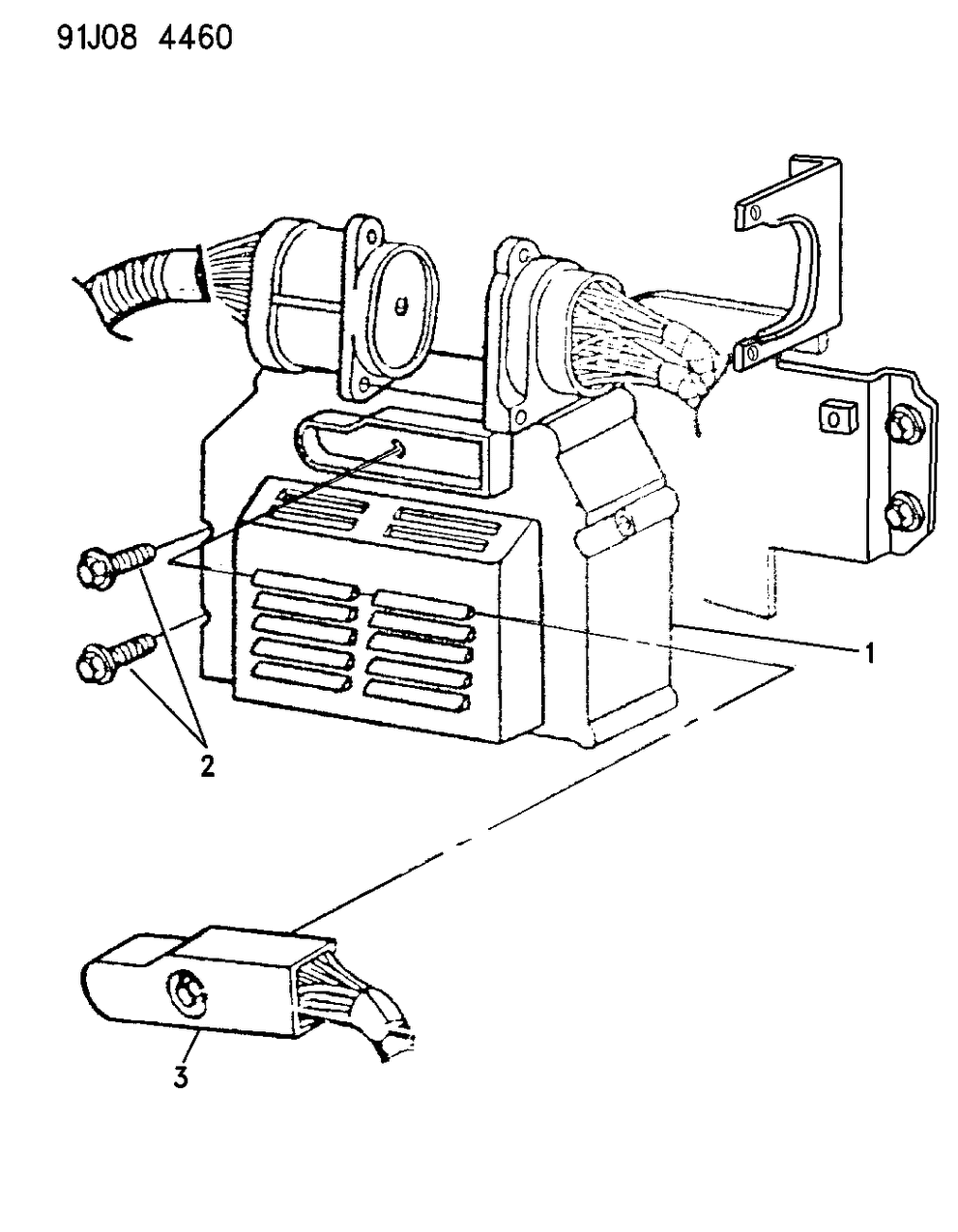 Mopar 56027446 Single Board Engine Control Module