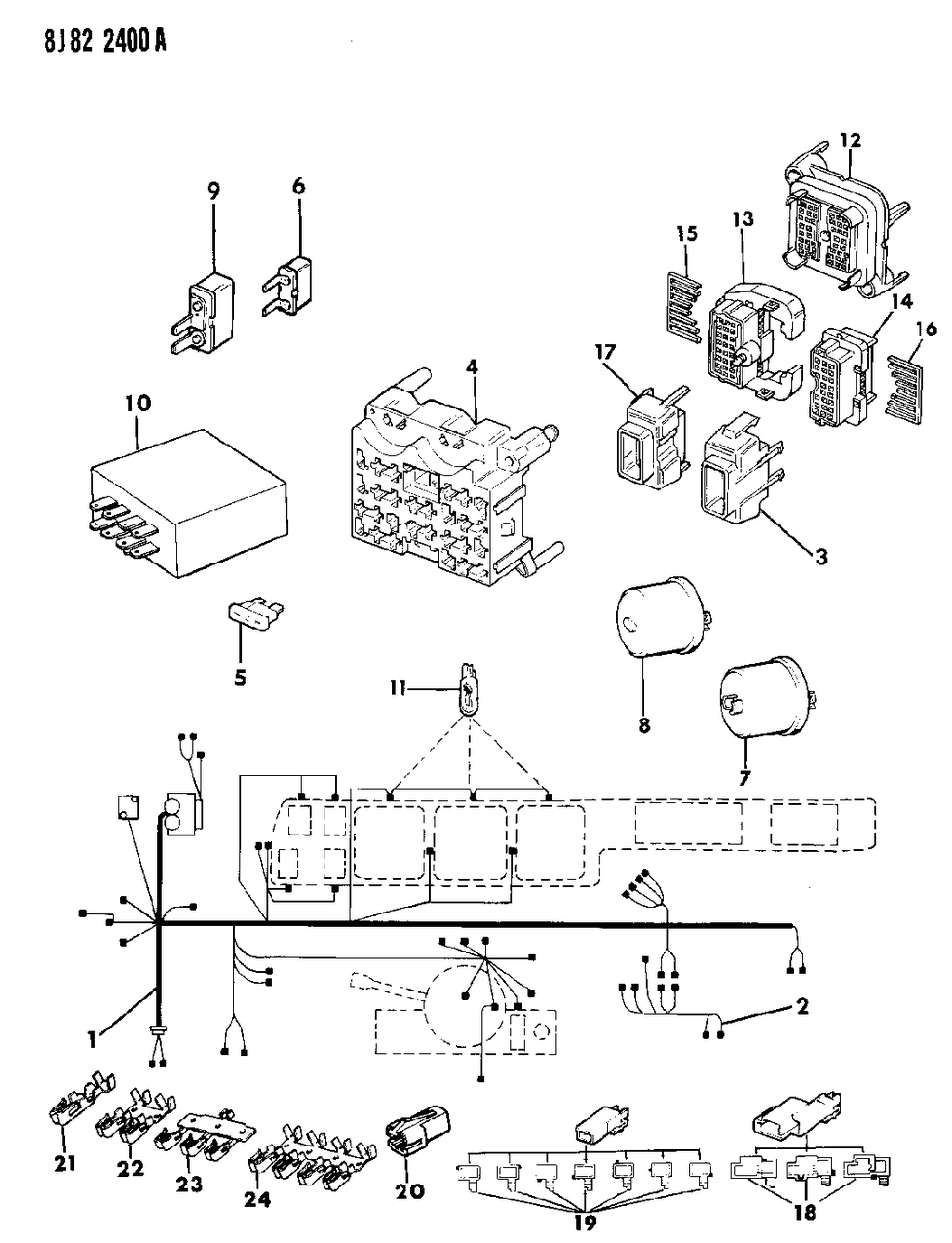 Mopar J3231223 Terminal