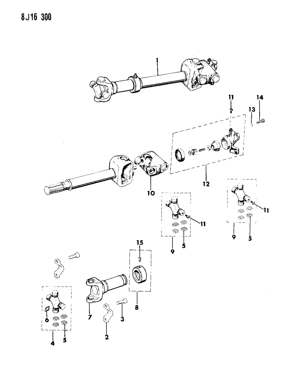 Mopar 4384663 FLANGE-YOKE CENTERING