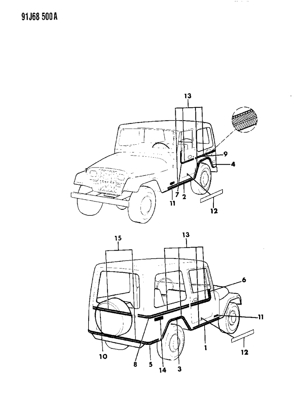 Mopar 5CN74LK2 WRANGLER