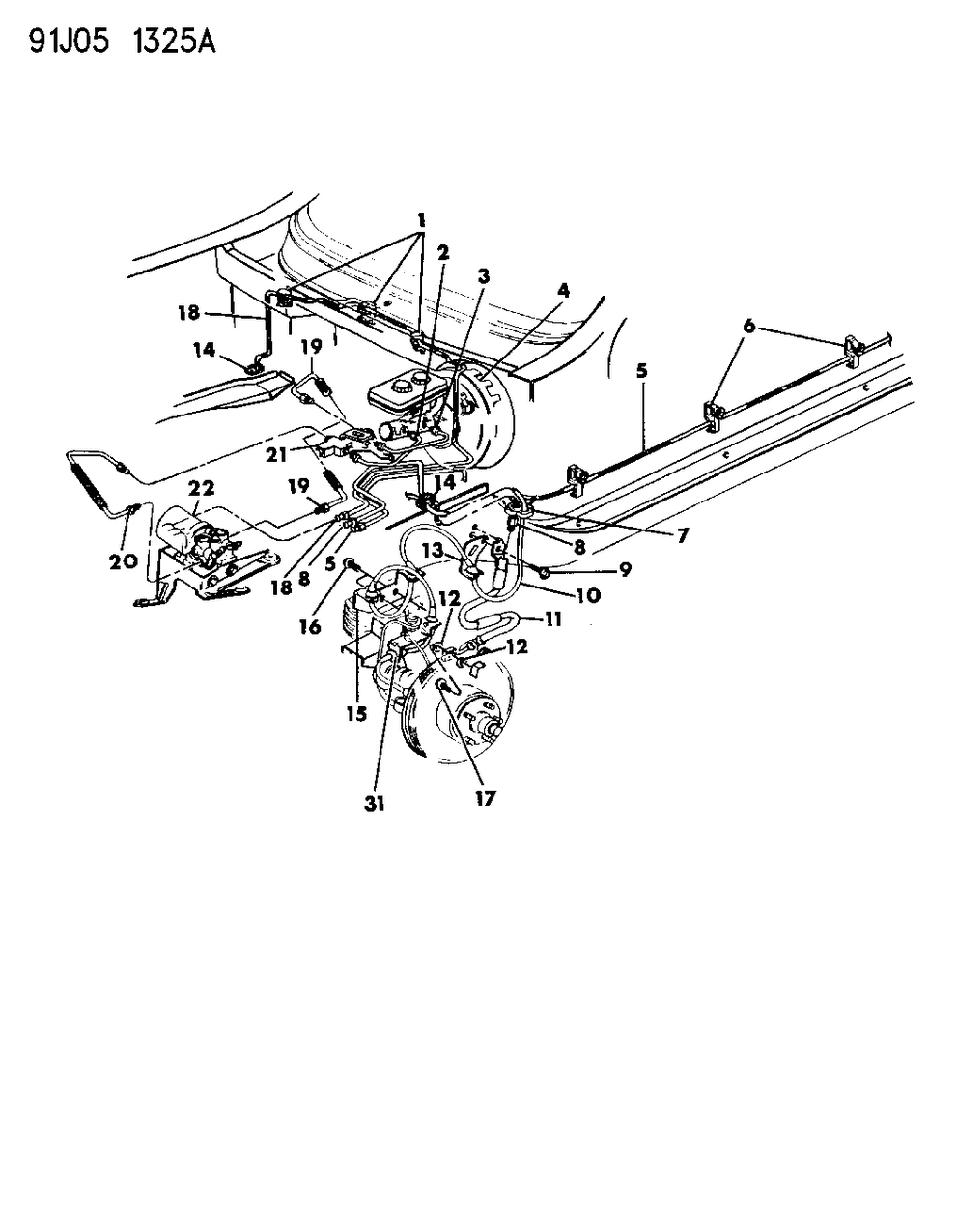 Mopar 52009110 Comb Valve-Brake