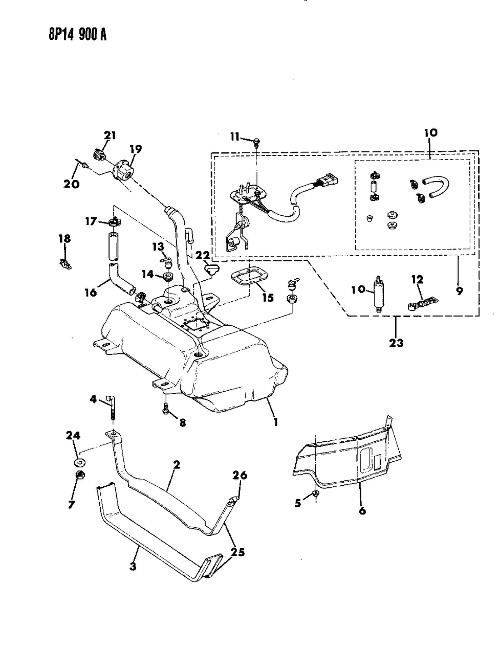 Mopar 4740286 STRNR Pkg-Pkg - Fuel