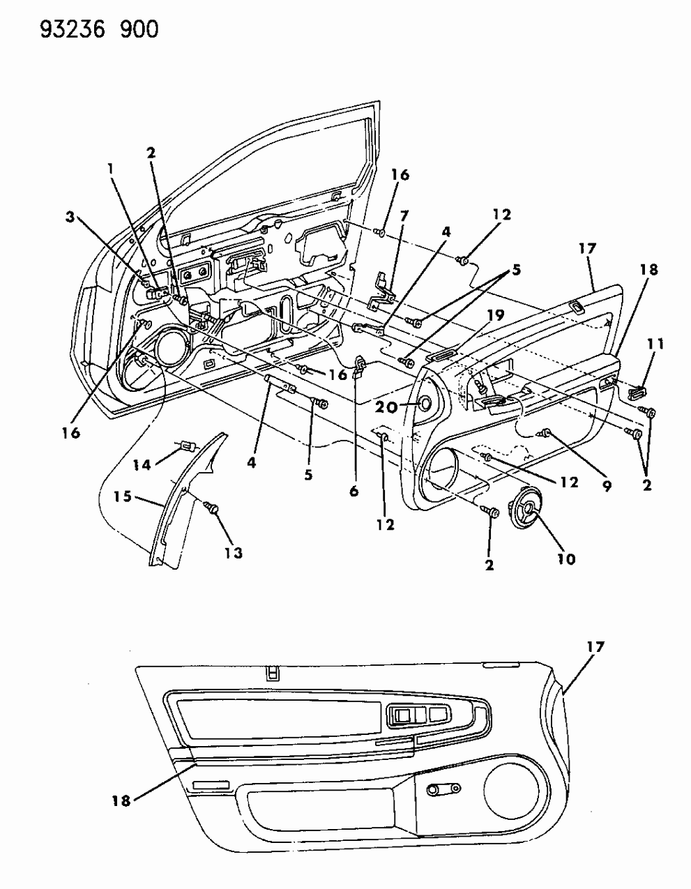 Mopar 6000943 Nut