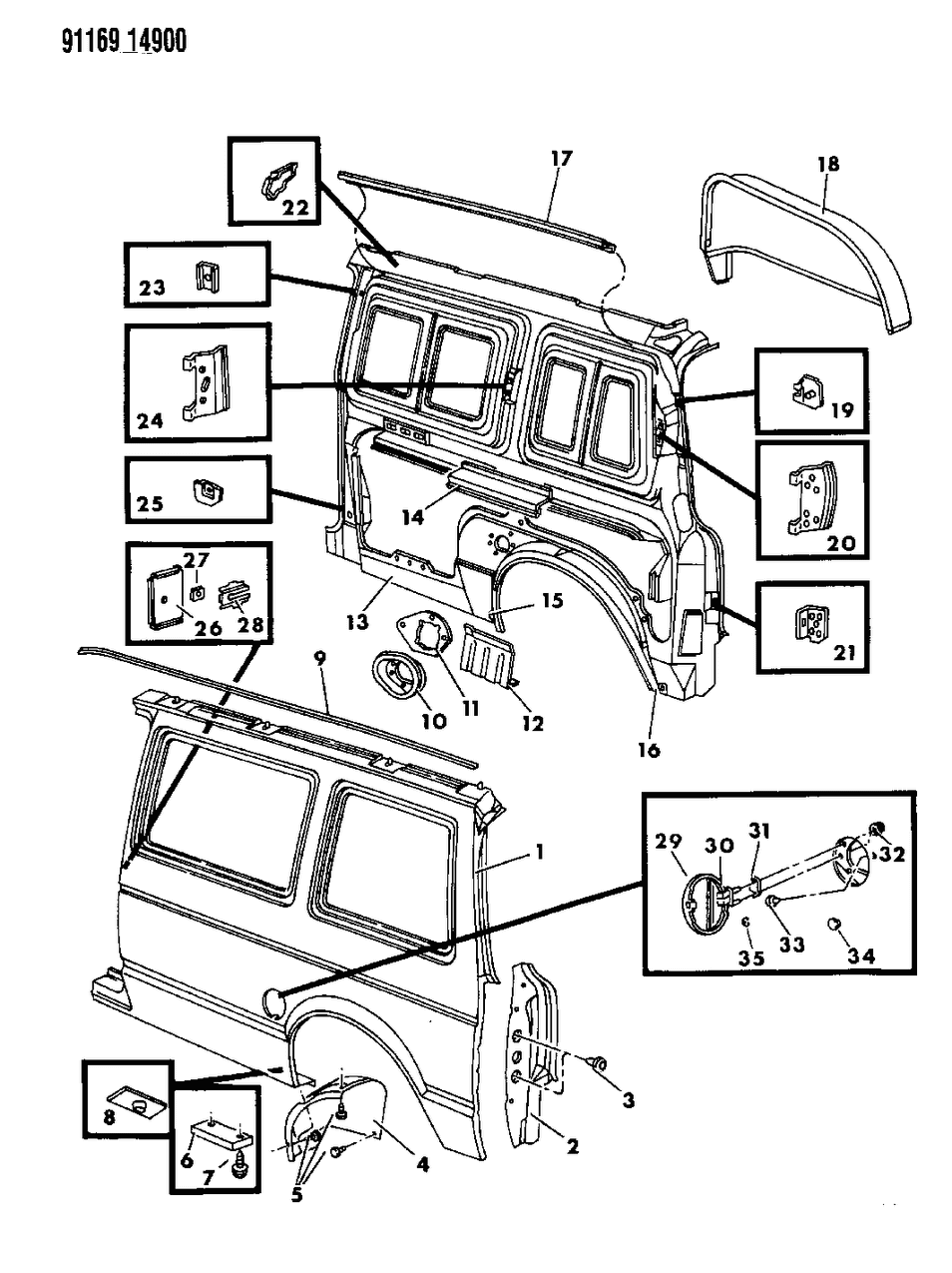 Mopar 4490697 Shield Wheelhouse