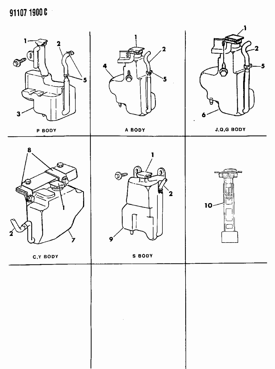 Mopar 4546140 Bottle