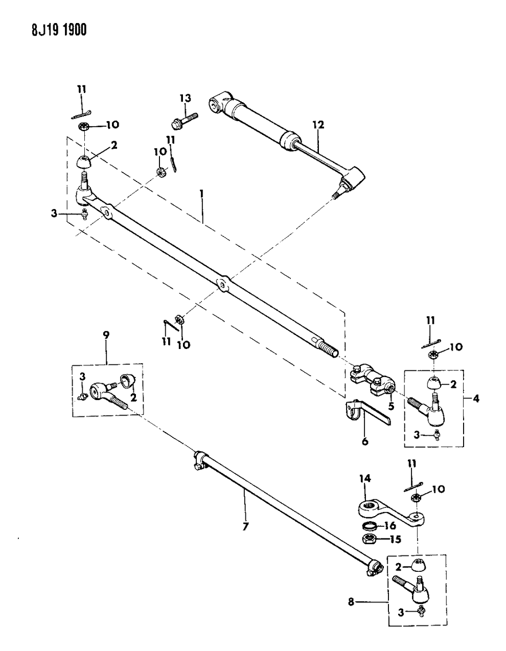 Mopar 52002547 Bar Indexing Tie Rod Clamp