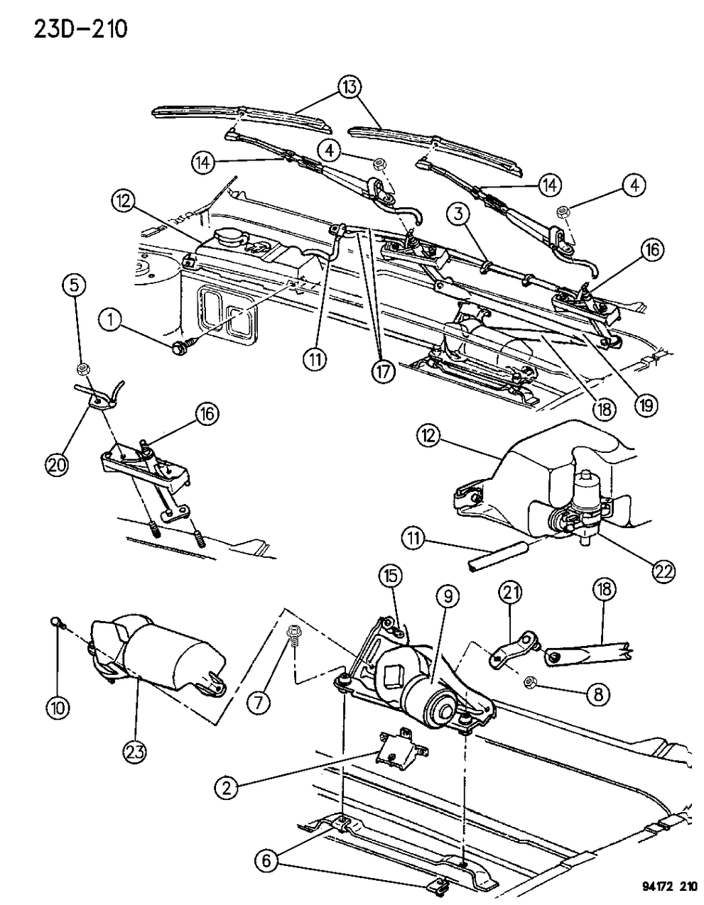 Mopar 5288041 Hose & Co-& Conn Assembly - W/WSHR