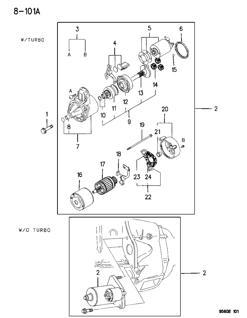 Mopar R162840M Starter Asm