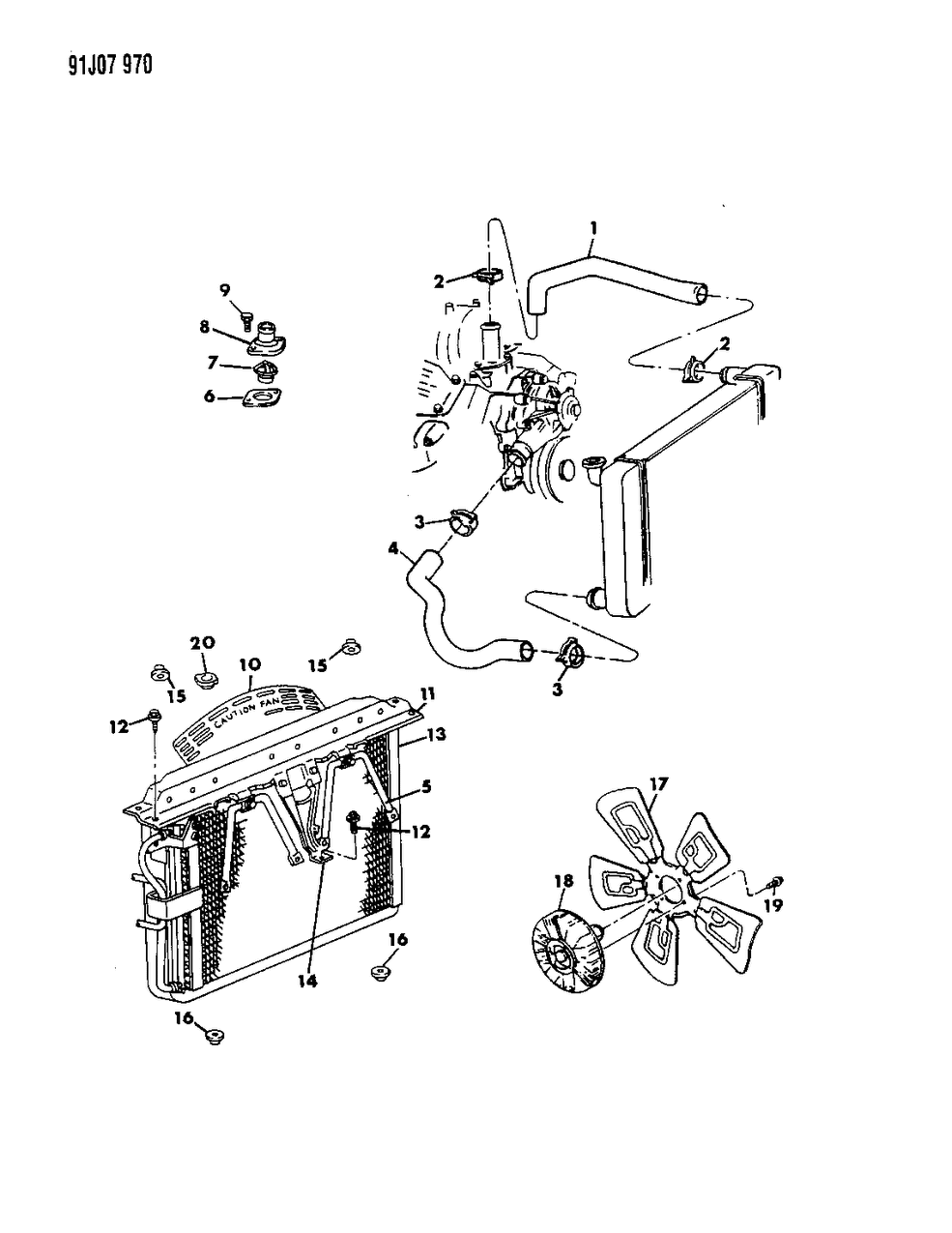 Mopar 52027687 Shroud Assembly, Radiator