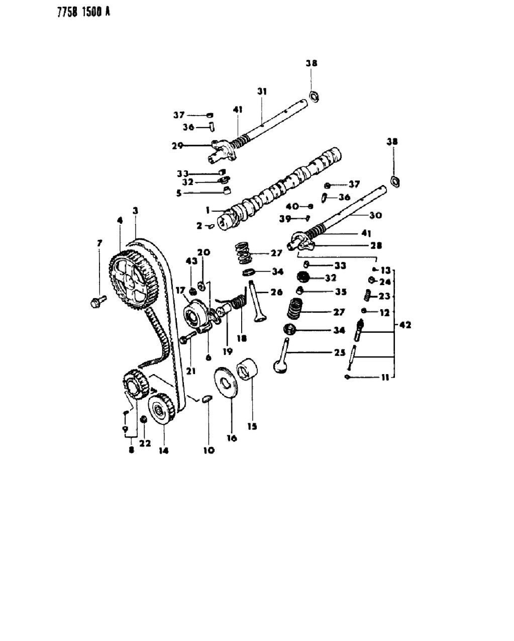 Mopar MD109959 Spring TENSIONER Timing Be