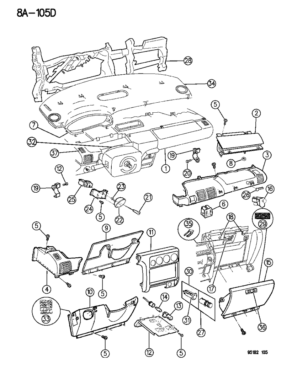 Mopar LE15PS6 PLT Assembly-Assembly - Instrument Panel Fuse Access