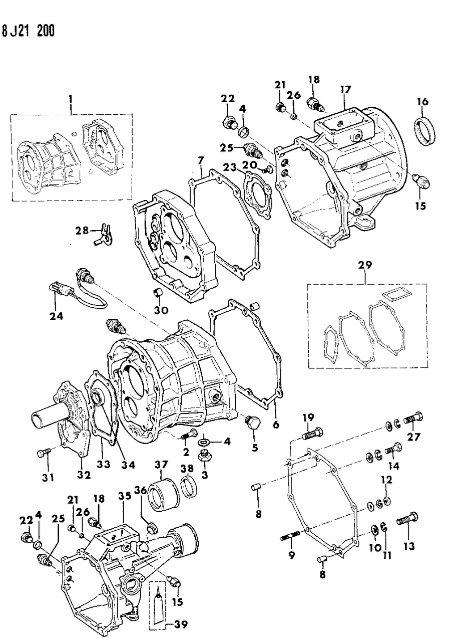 Mopar 83500632 Gasket-Transmission