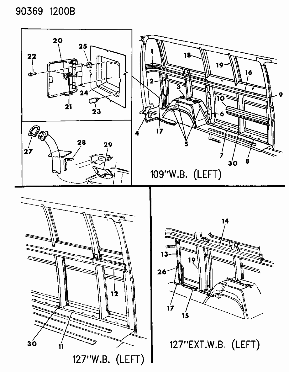 Mopar 55023370 Side Coach Joint