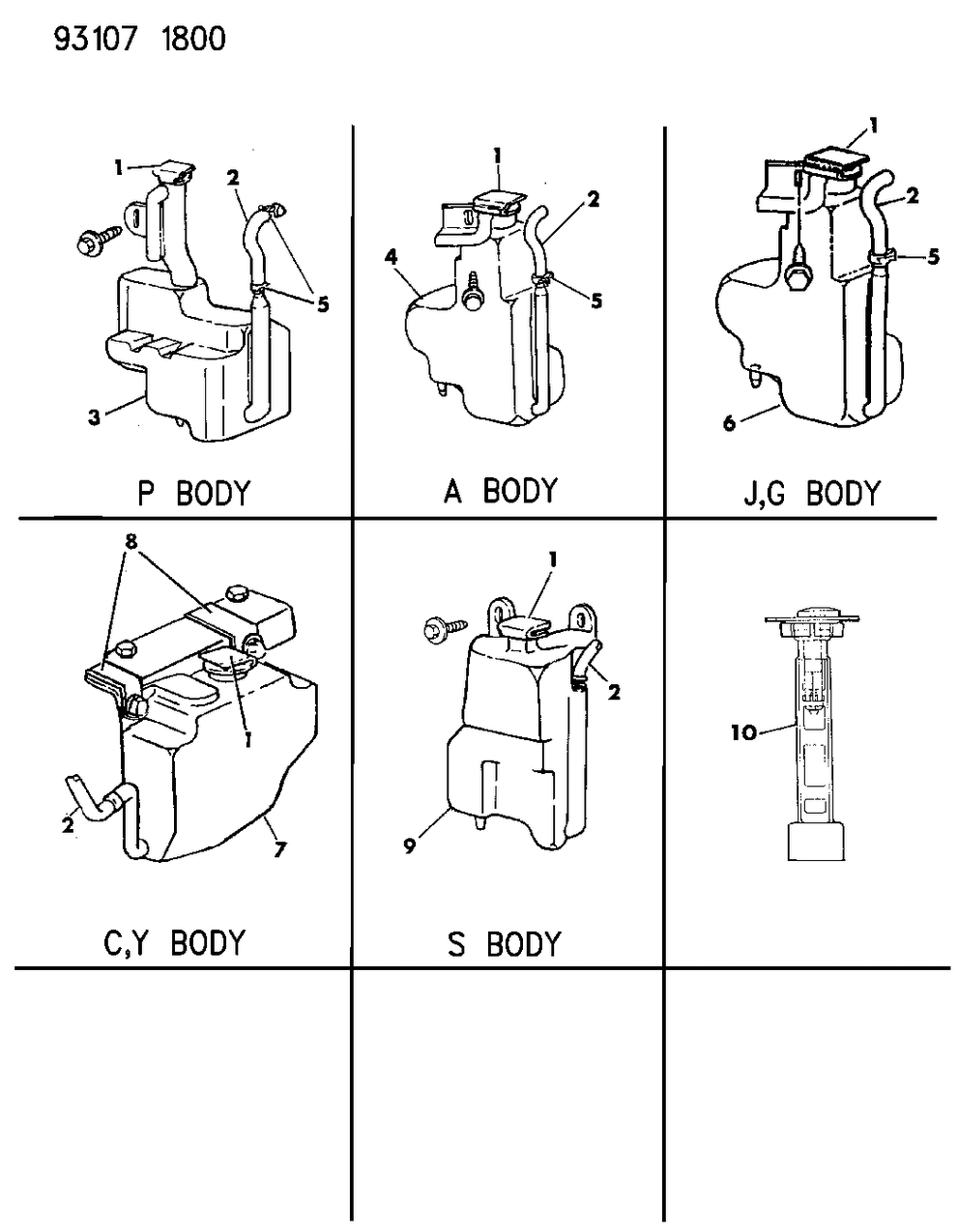 Mopar 4682425 Sensor-COOLANT Level