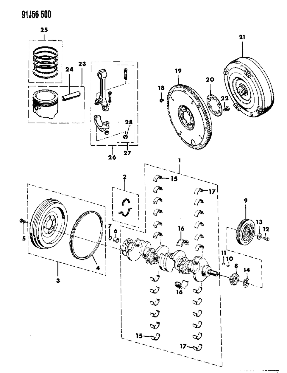 Mopar 4713086 Bolt Pkg