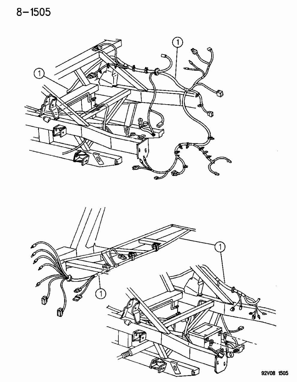 Mopar 4709138 Side Marker Jumper Wiring