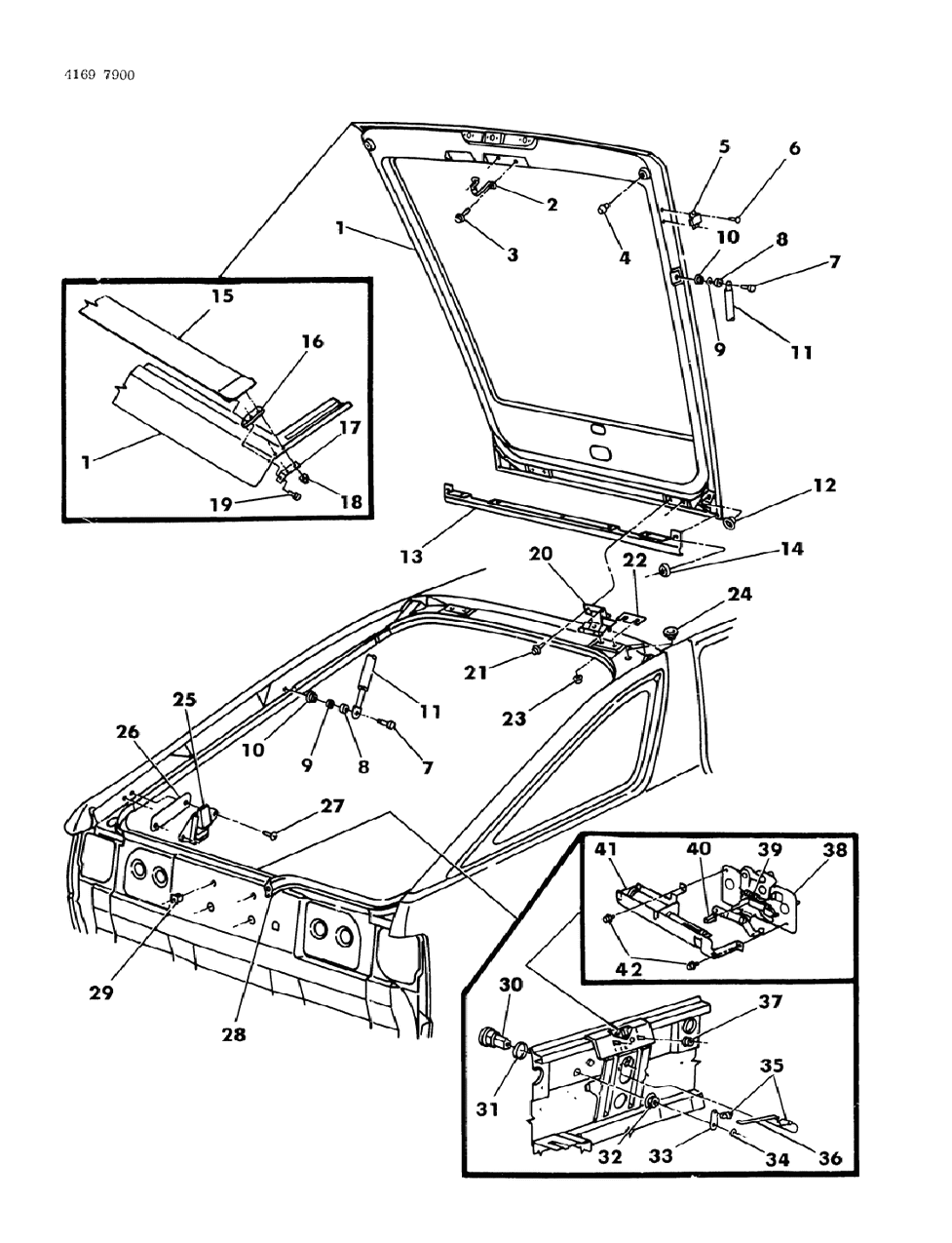 Mopar G0004715 Prop Gas LIFTGATE Support