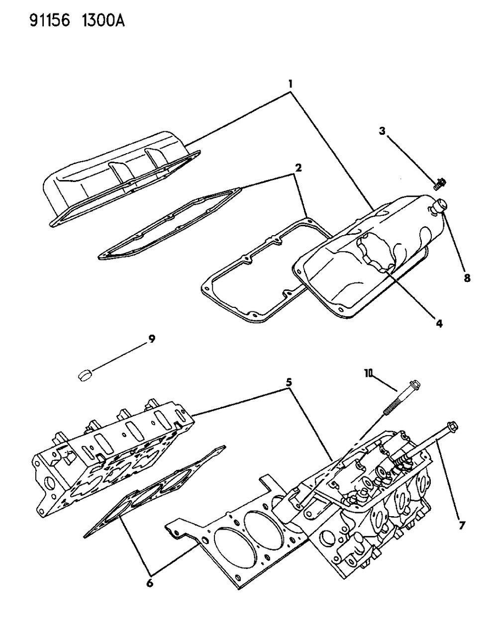 Mopar R5633403 Head-Cylinder 3.3 And 3.8L