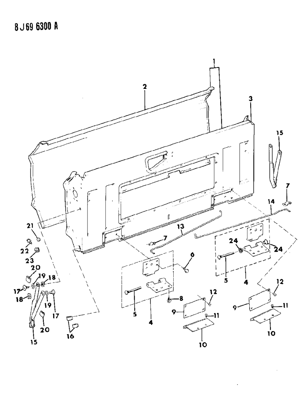 Mopar J5451437 Plate