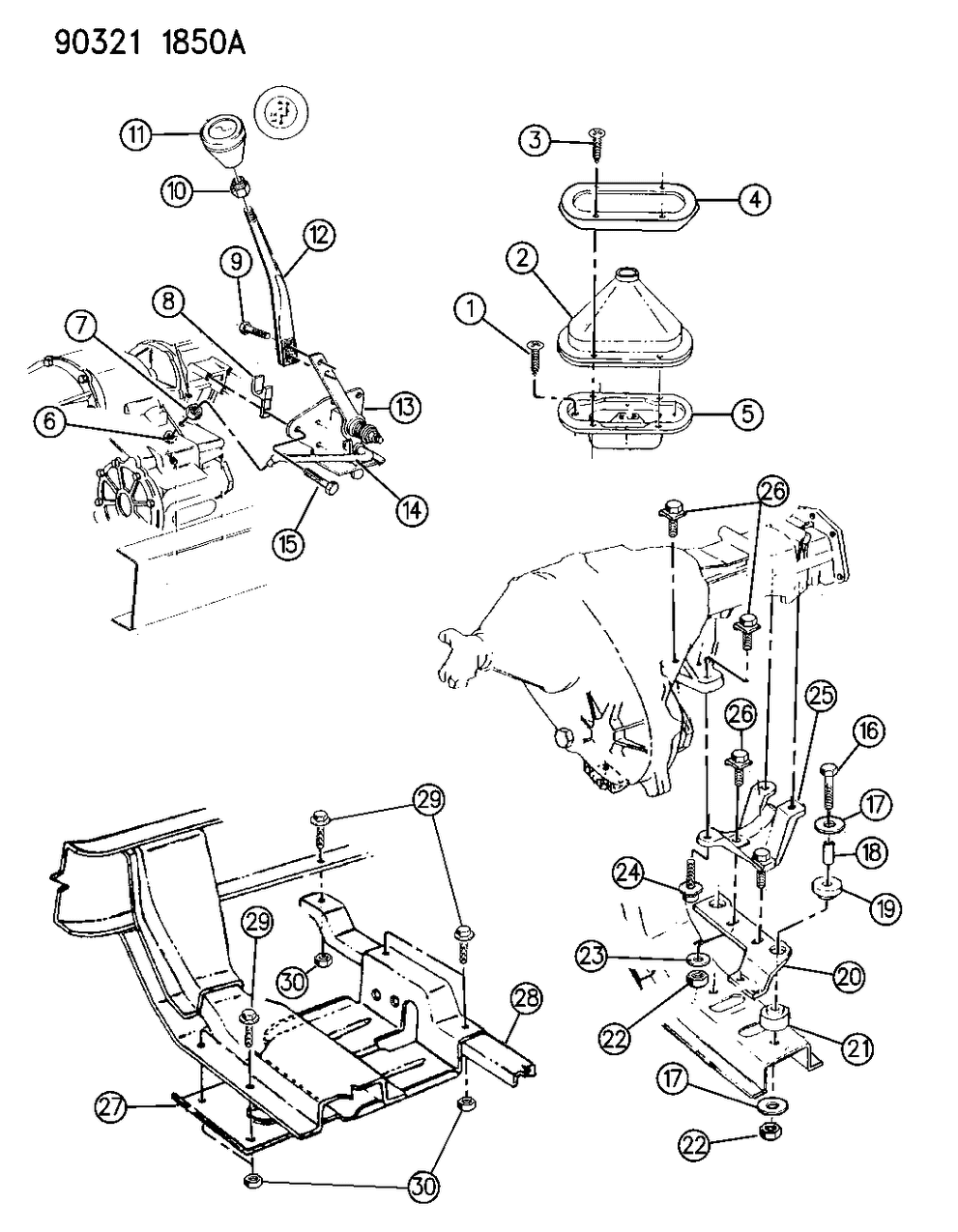 Mopar 52078460 Rod-Shift