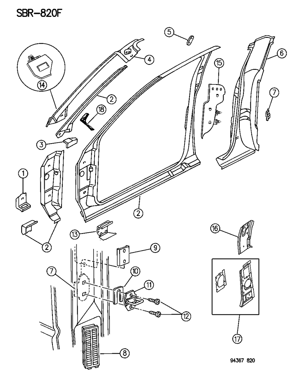 Mopar 4778237 Seal-Anti-ABRASION