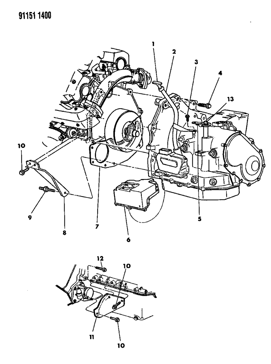 Mopar R4659076AA TRANSAXLE-41TE