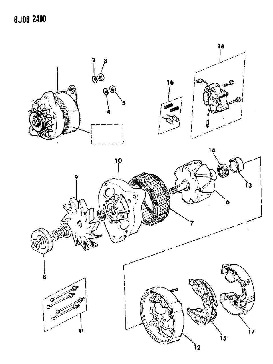 Mopar 53001764 ALTRN-Euro Paris RHONE 75 Amp