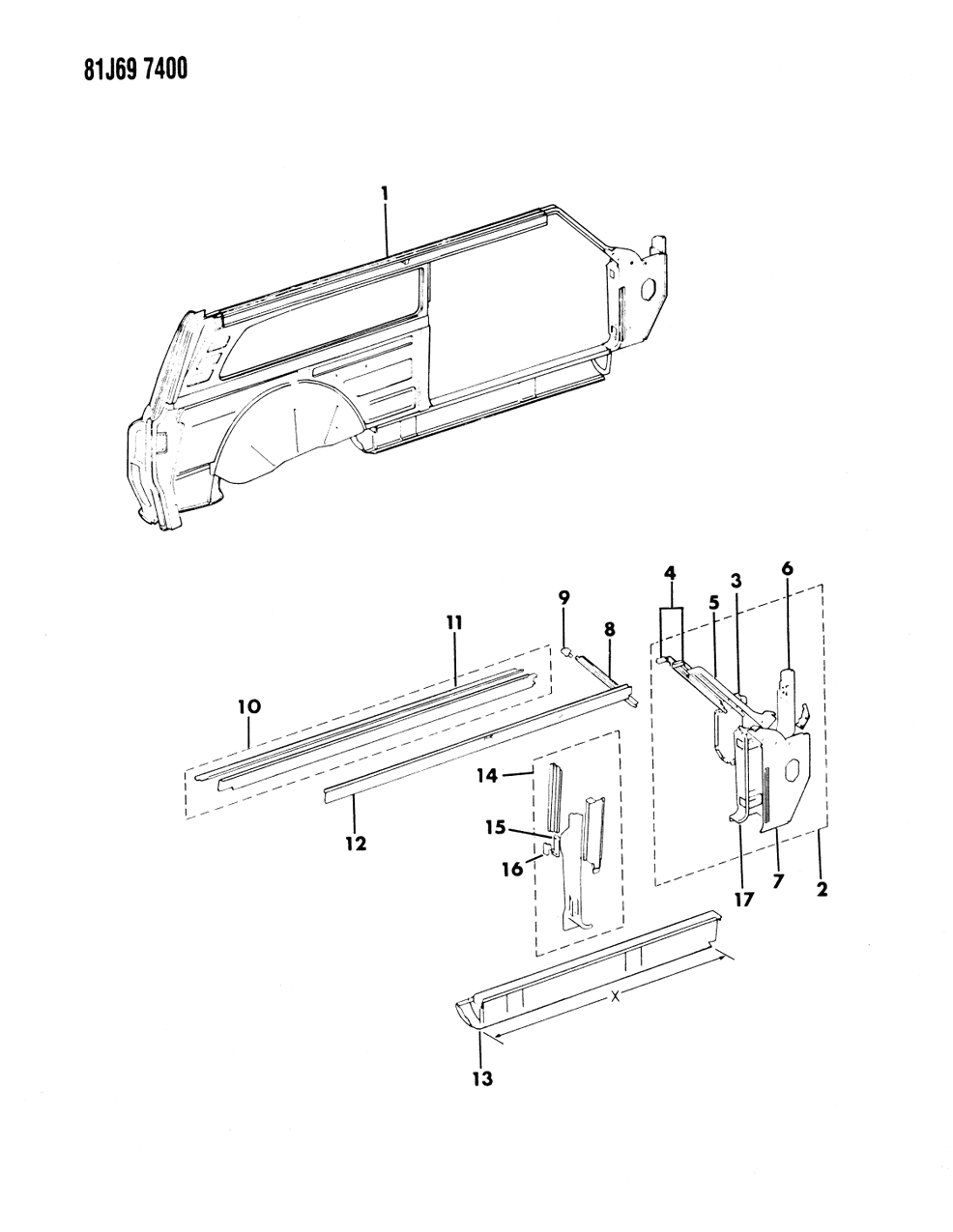 Mopar J5758266 Panel