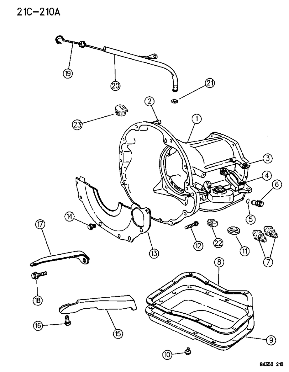 Mopar 52117807 Tube Assembly-Trans Oil Filler