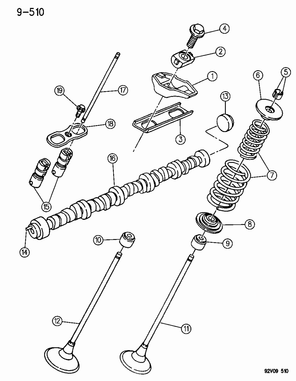 Mopar 4883661AA Exhaust Valve