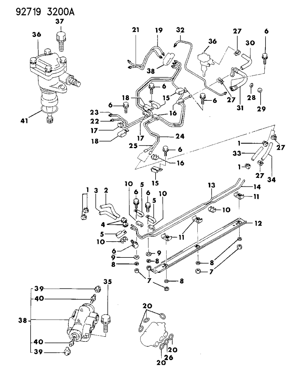 Mopar MF430843 Nut-HEXAGON Jam