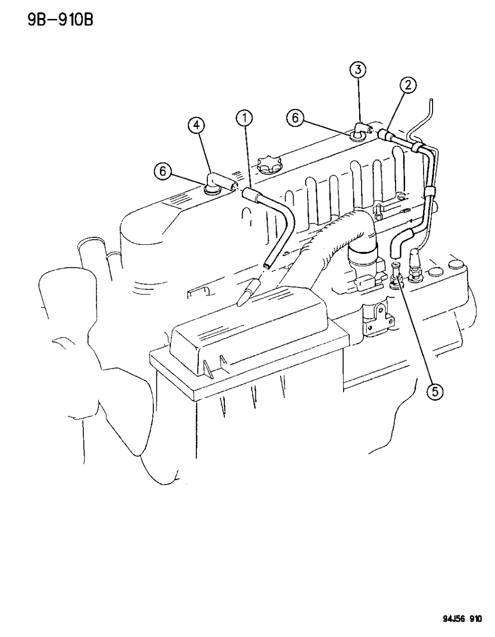 Mopar 53030729 Harness A-Assembly - Vacuum Map & CCV To