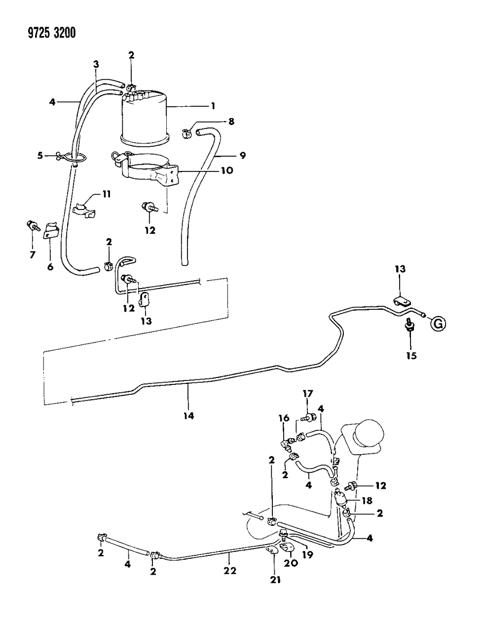 Mopar MB400815 Valve-Check Valve,Fuel VAP