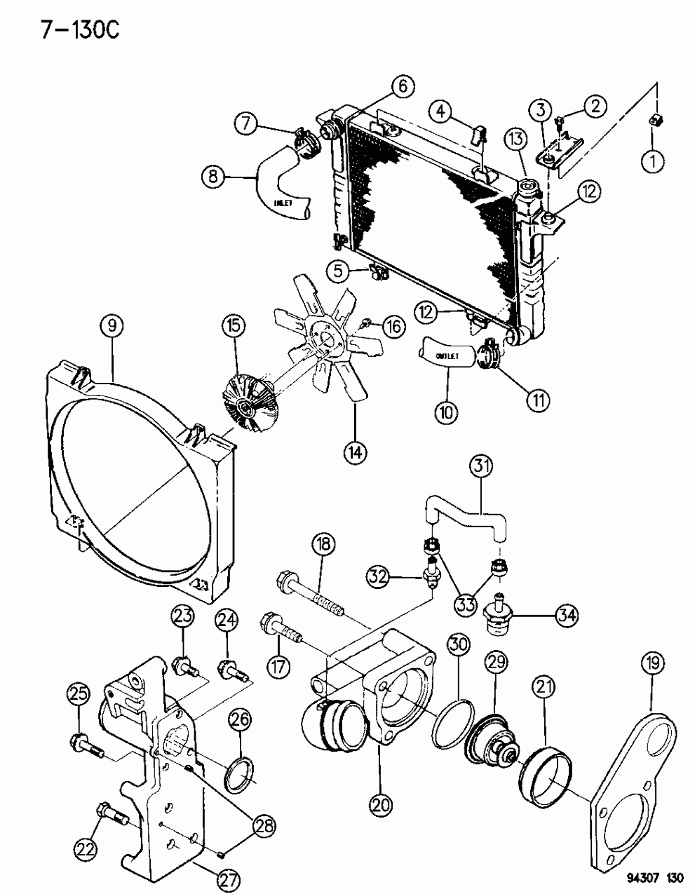 Mopar 4797255 Seal-THERMOSTAT Housing