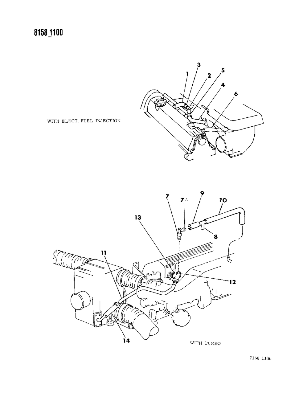 Mopar 4448625 Hose C Case Vent To Air Cleaner