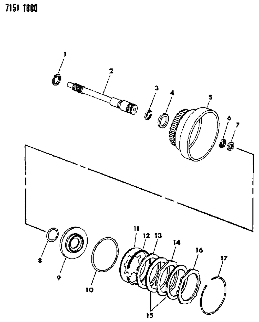 Mopar 4377106 Shaft-Input