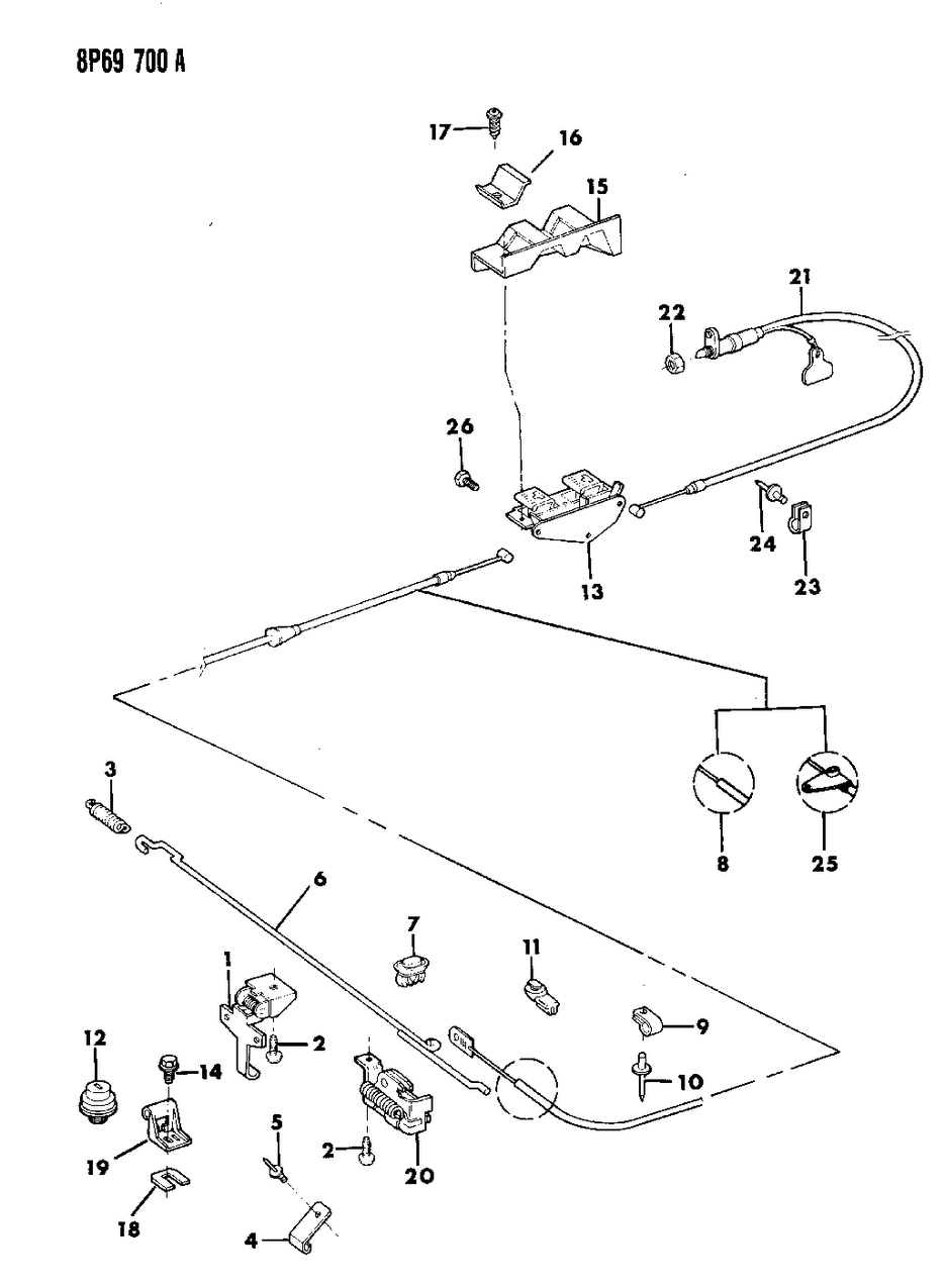 Mopar 35024928 CROSSMEMB-Er REDIATOR Mounting