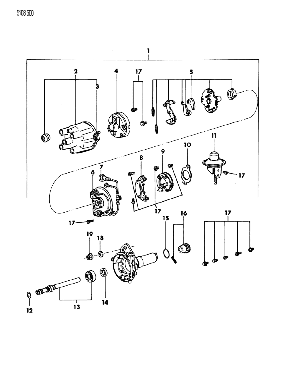 Mopar MD607770 Pickup Distributor