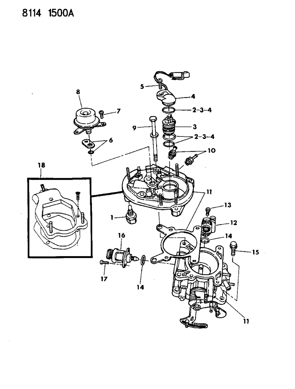 Mopar 4300255 TB1 Bosch #3430210507