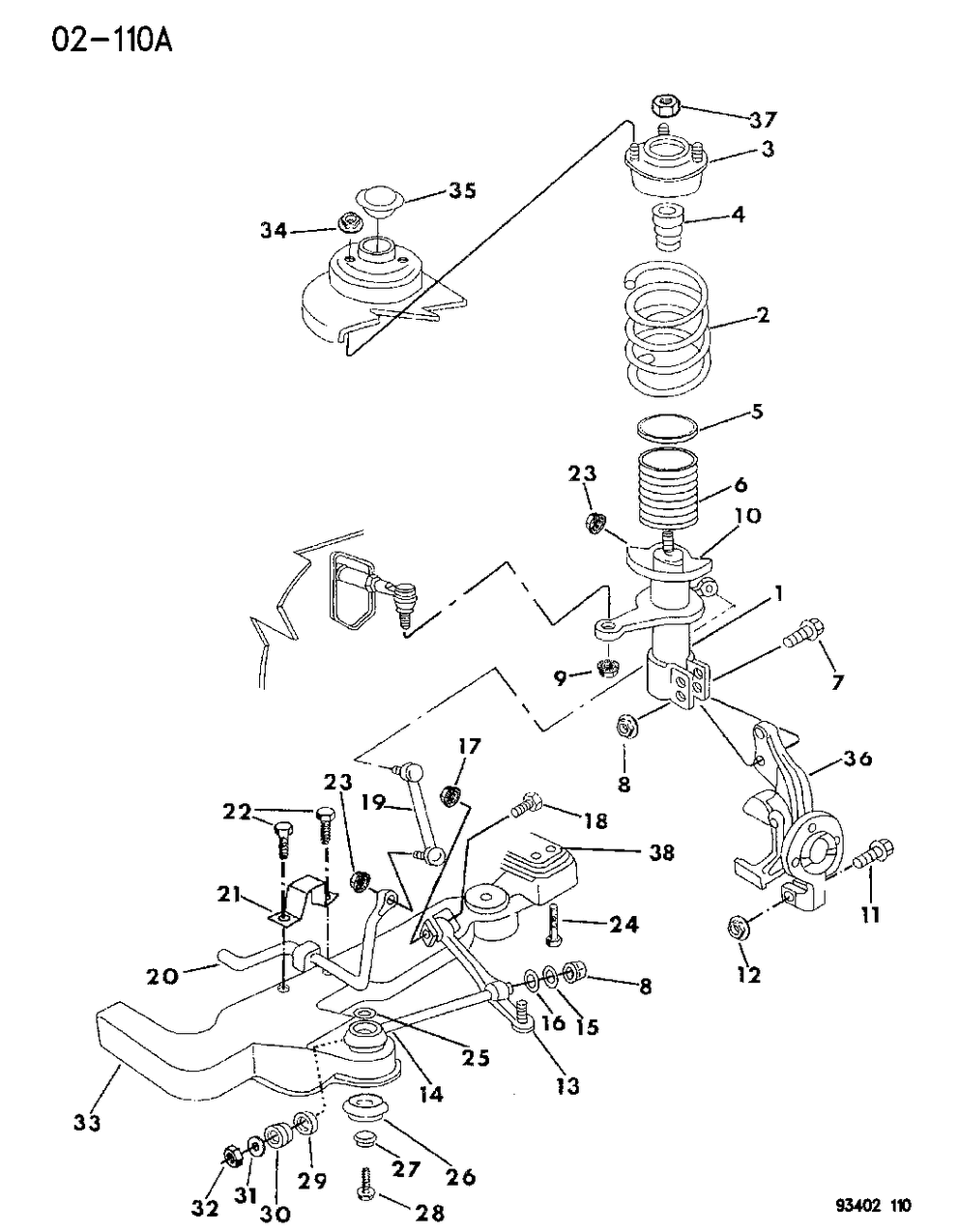 Mopar 4582328 Cover Front Suspension