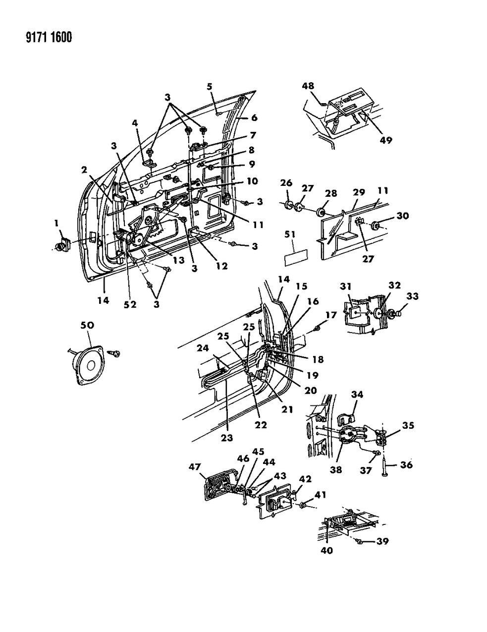 Mopar R4467290 Window Regulator Motor