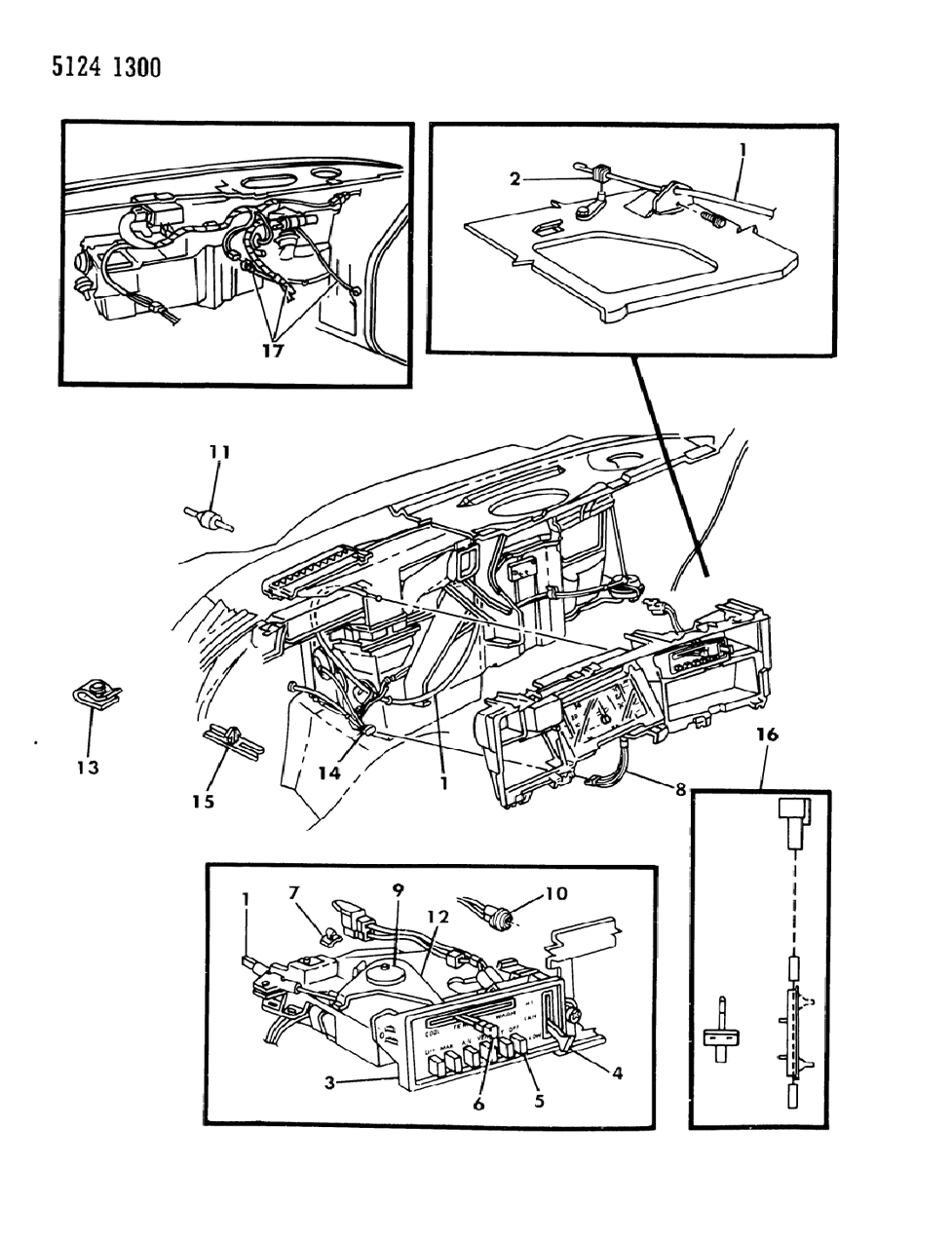 Mopar 3847435 RHEOSTAT Asm Atc Ht Lo