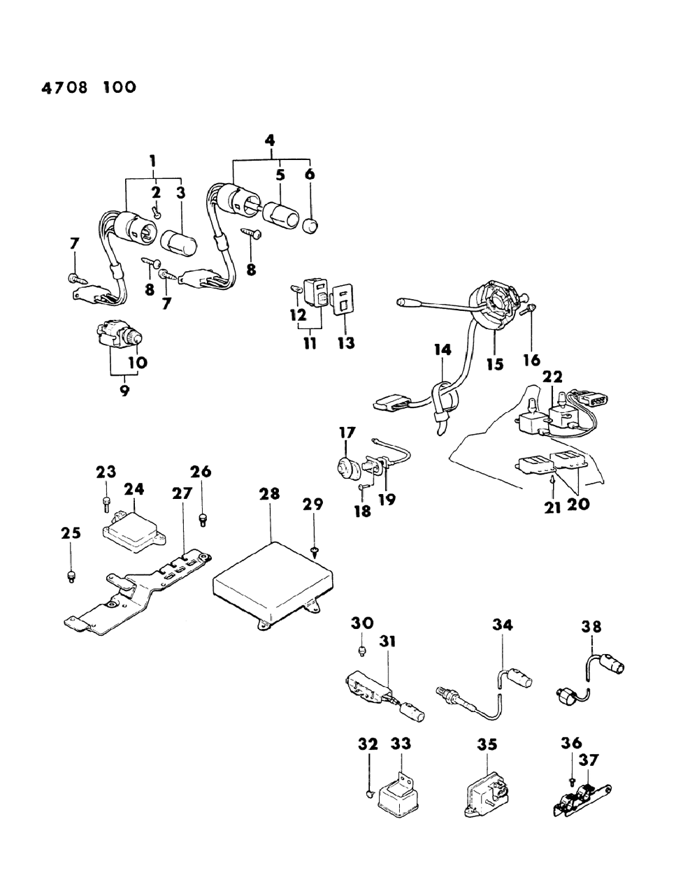 Mopar MF350772 Screw-Screw,Steering COLUM