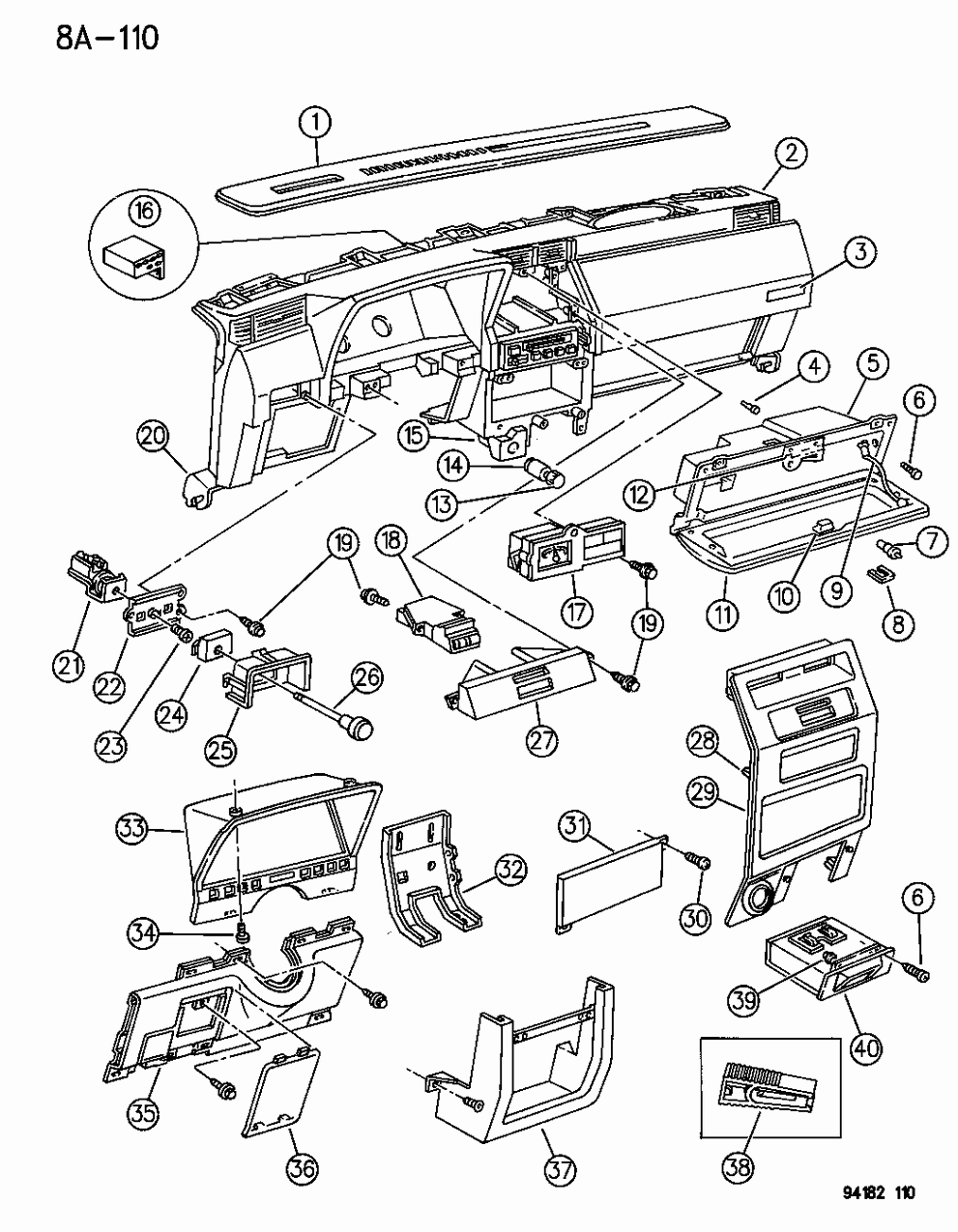 Mopar 4373447 Control Electronic EBL