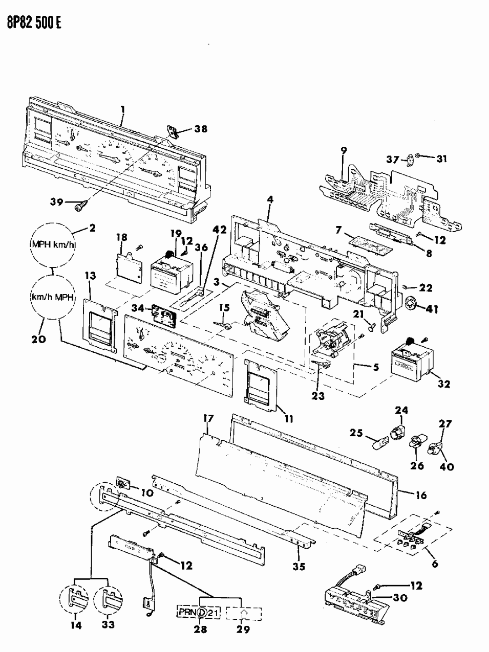 Mopar 36002241 Clock