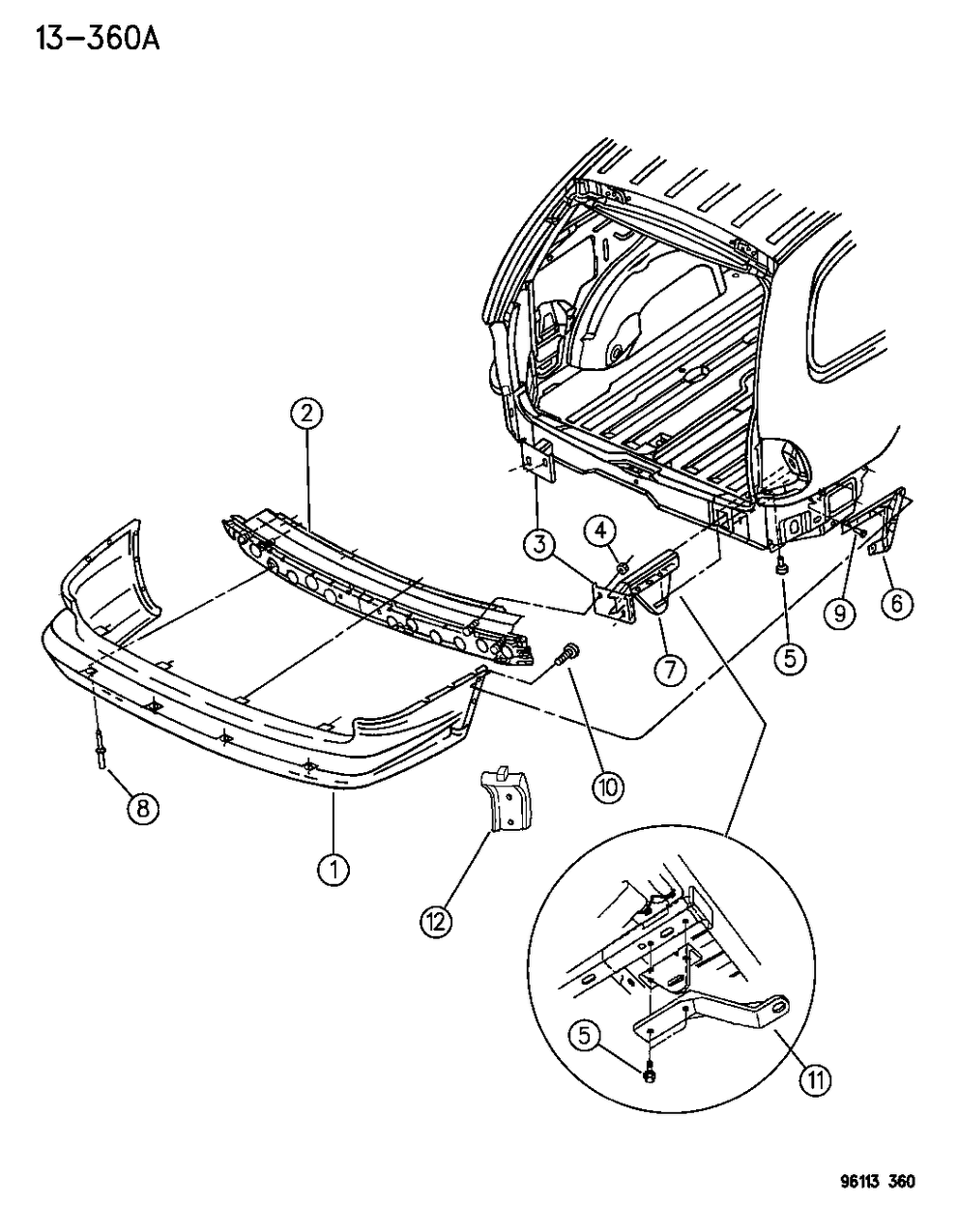 Mopar 4716624 Bracket-Tie Down